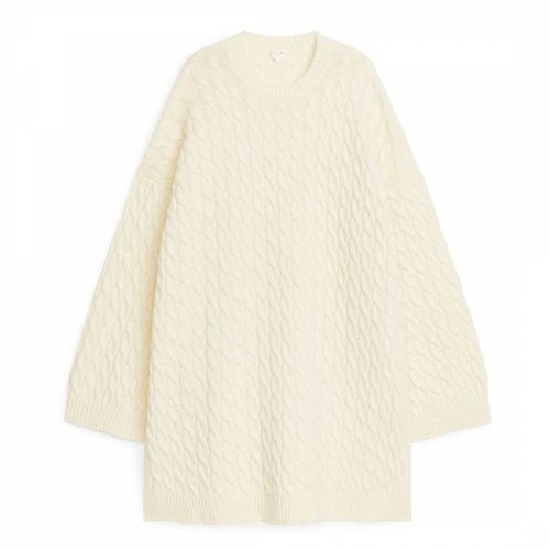 Cream Oversized Knit Jumper - ARKET - Modalova