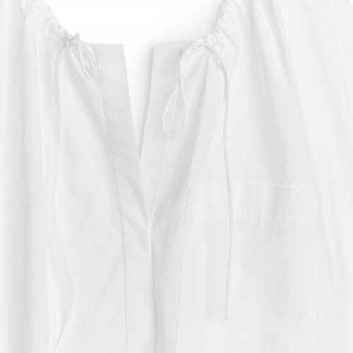 White Embroidered Blouse - ARKET - Modalova