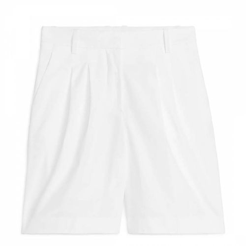 White Fitted Short - ARKET - Modalova