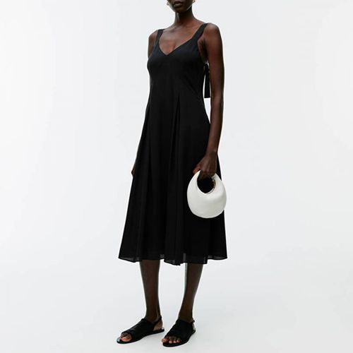 Black Low Back Dress - ARKET - Modalova