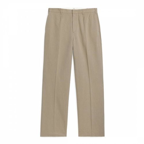 Men's Beige Chino Trousers - ARKET - Modalova