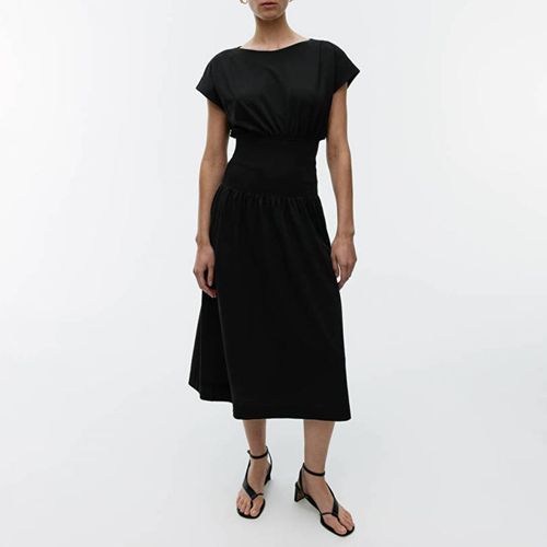 Black Shawl Dress - ARKET - Modalova