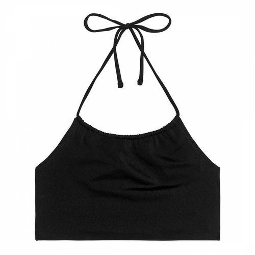 Black Halter Bikini Top - ARKET - Modalova