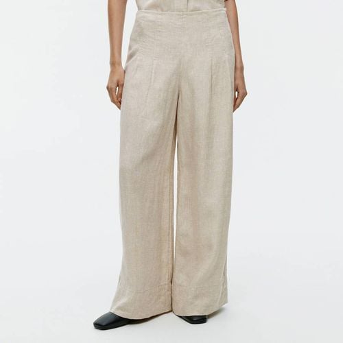 Beige Wide Leg Trouser - ARKET - Modalova