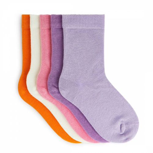 Kid's Multi Cotton Stretch Set of 3 Socks - ARKET - Modalova