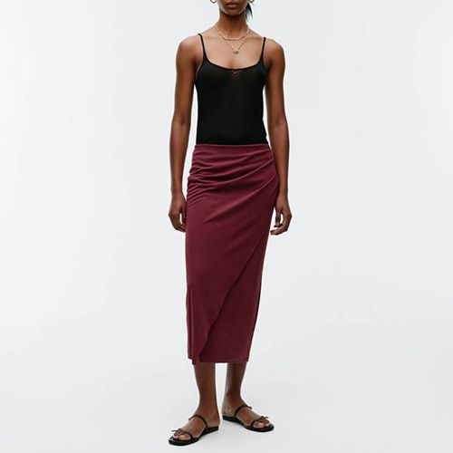 Burgundy Maxi Skirt - ARKET - Modalova