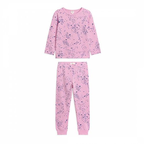 Kid's Pink Printed Pyjama Set - ARKET - Modalova