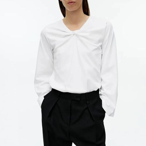 White Bow Blouse - ARKET - Modalova