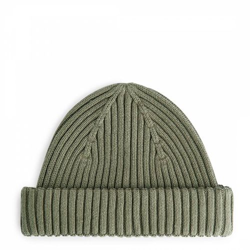 Khaki Ribbed Hat - ARKET - Modalova