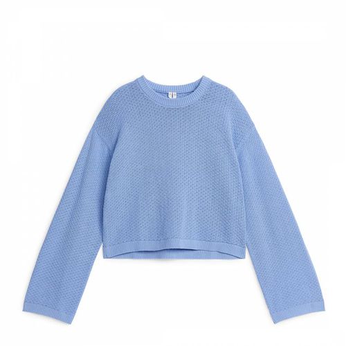 Baby Blue Cropped Jumper - ARKET - Modalova