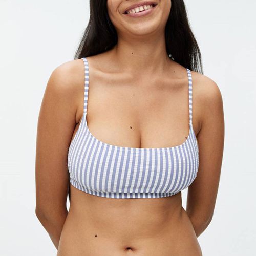 Blue Striped Bikini Top - ARKET - Modalova