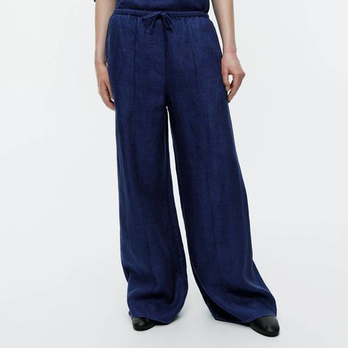 Navy Wide Joggers - ARKET - Modalova