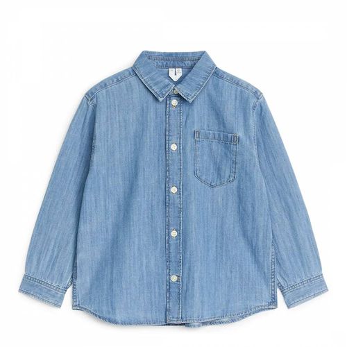 Kid's Blue Denim Shirt - ARKET - Modalova