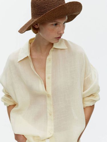 Brown Woven Hat - ARKET - Modalova