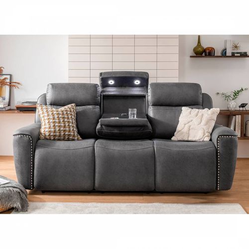 Chicago 3 Seater Sofa Grey - The Great Sofa Company - Modalova