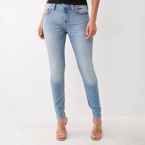 Light Wash Jennie Mid Rise Skinny Jeans - True Religion - Modalova