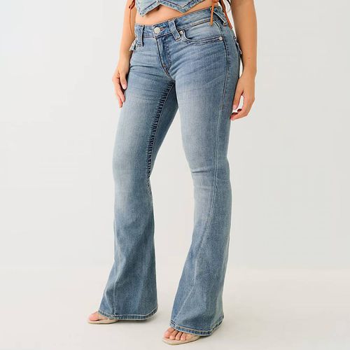 Light Blue Joey Flare Stretch Jeans - True Religion - Modalova