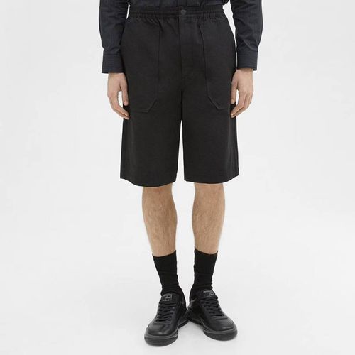 Black Pocket Long Shorts - Theory - Modalova