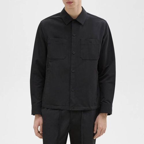 Black Pocket Shirt Jacket - Theory - Modalova