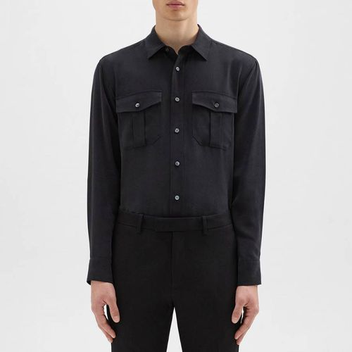 Military Pocket Buttoned Shirt - Theory - Modalova