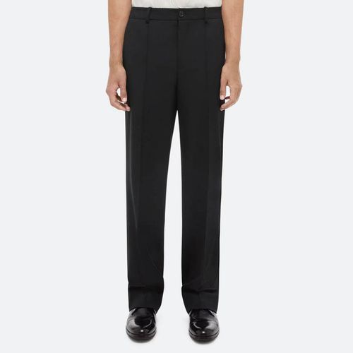 Straight Leg Wool Blend Trousers - HELMUT LANG - Modalova