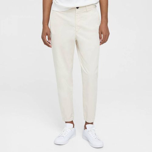 Sand Triston Cuffed Tapered Chinos - Theory - Modalova