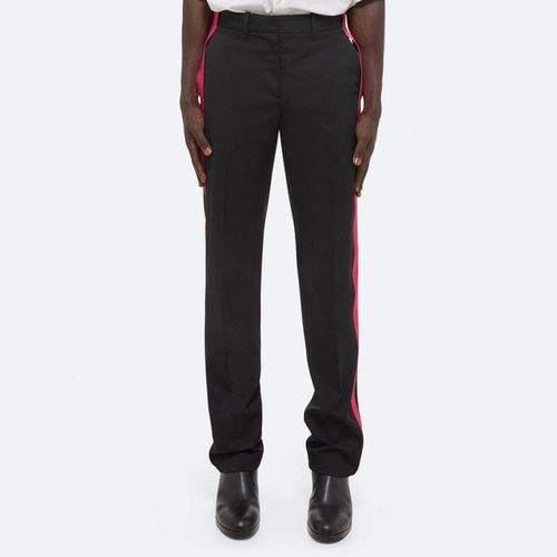 Pink Straight Leg Wool Trousers - HELMUT LANG - Modalova