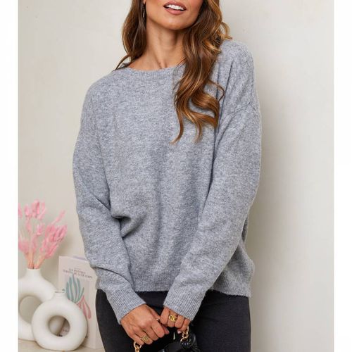 Cashmere Blend Round Neck Jumper - SOFT CASHMERE - Modalova