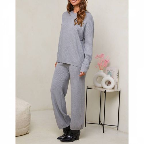 Cashmere Blend Hoodie and Leg Set - SOFT CASHMERE - Modalova