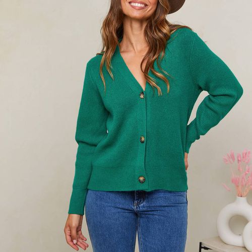 Cashmere Blend Button Cardigan - SOFT CASHMERE - Modalova