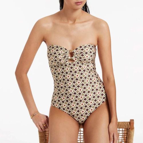 Olive Playa Bandeau One Piece - Jets - Modalova