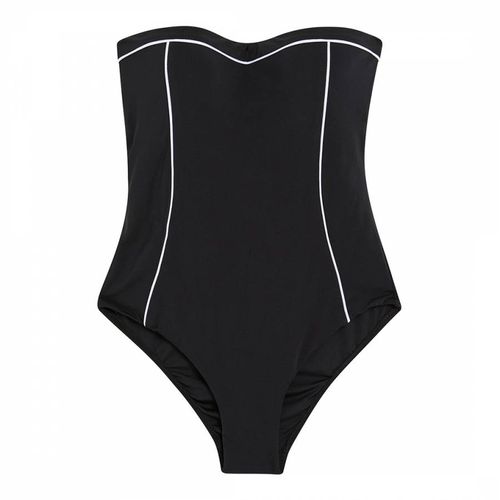 And White Classique Bandeau Swimsuit - Jets - Modalova