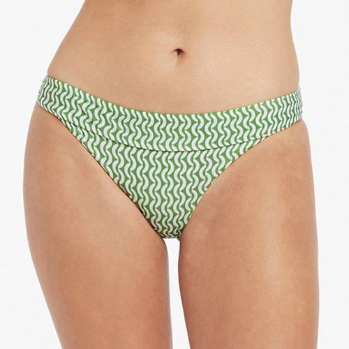 Ipanema Banded High Leg Bikini Bottom - Jets - Modalova