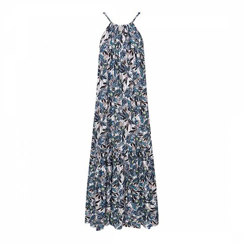 White & Blue Isola Bella Maxi Dress - Jets - Modalova