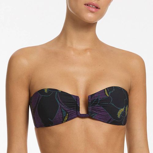 Purple Bandeau Bikini Top - Jets - Modalova