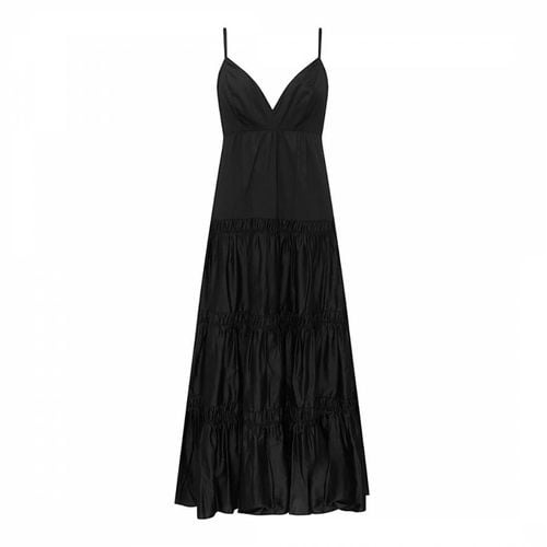 Black Nomade Tiered Maxi Dress - Jets - Modalova