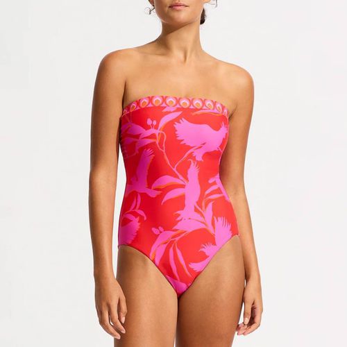 Red DD Bandeau One Piece - Seafolly - Modalova