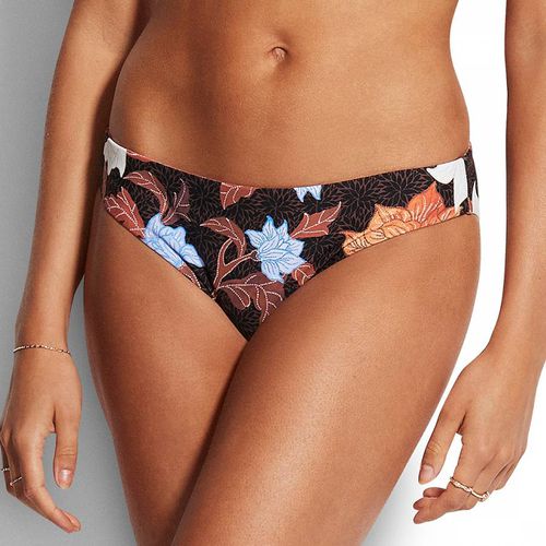 Floral Reversible Hipster Bikini Bottom - Seafolly - Modalova