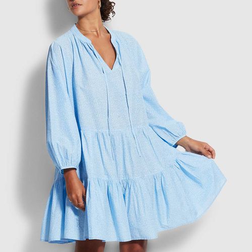 Blue Belle Boheme Spot Tiered Dress - Seafolly - Modalova