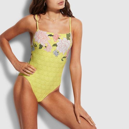 Lime Light Square Neck Swimsuit - Seafolly - Modalova