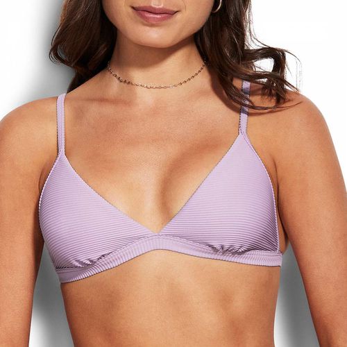 Lilac Fixed Triangle Bikini Top - Seafolly - Modalova