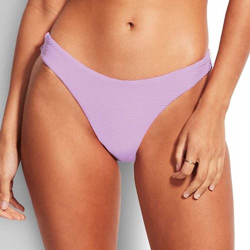 Lilac High Cut Bikini Bottom - Seafolly - Modalova