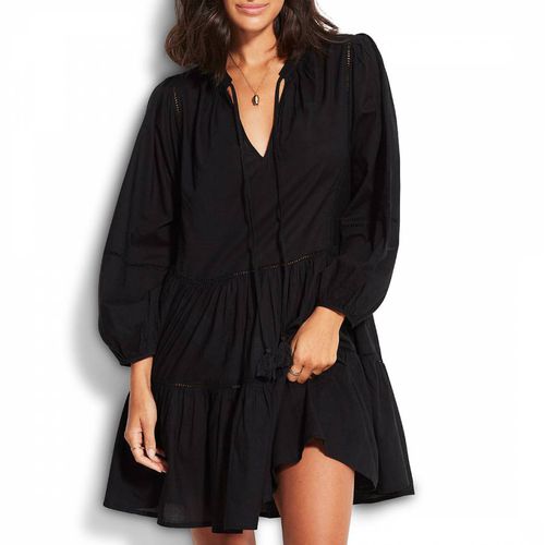 Black Bayside Ladder Trim Dress - Seafolly - Modalova