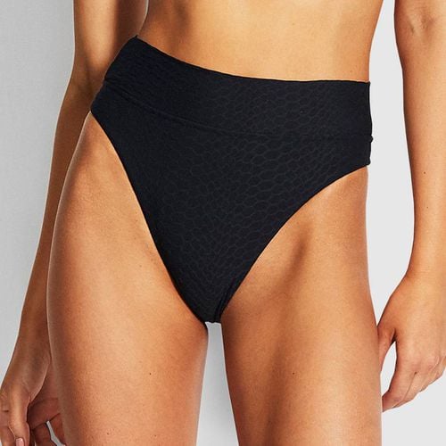 Black High Rise Bikini Bottom - Seafolly - Modalova