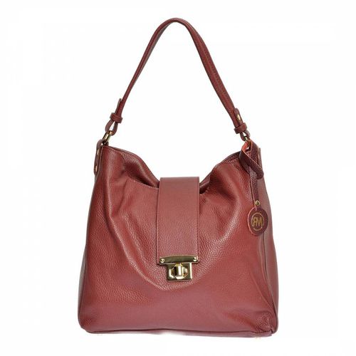 Red Anna Luchini Top Handle Bag - Roberta M - Modalova