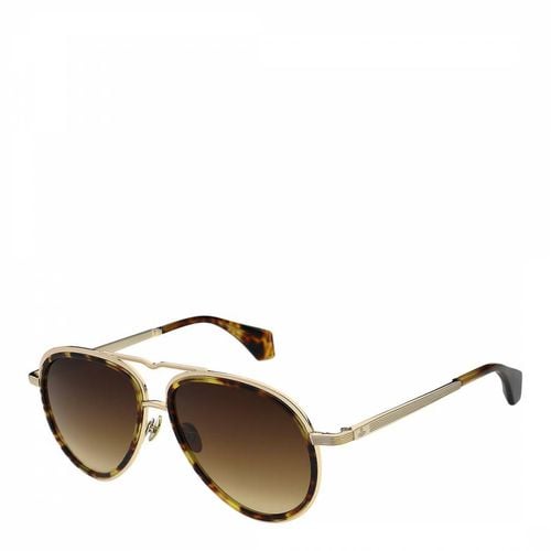 Shiny Gold Cale Sunglasses - Vivienne Westwood - Modalova