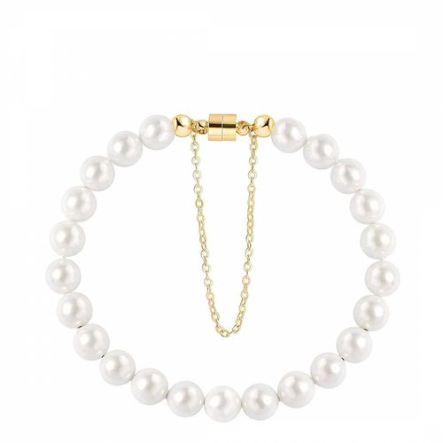 K Modern Pearl Magnetic Bracelet - Liv Oliver - Modalova