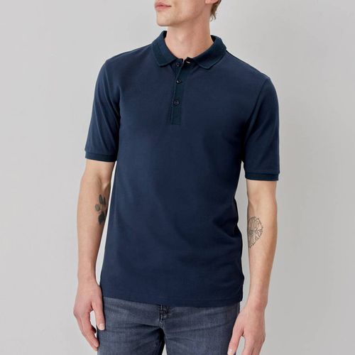 Navy Tralee Cotton Polo Shirt - Oliver Sweeney - Modalova