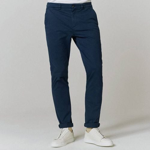 Navy Besterios Cotton Blend Chinos - Oliver Sweeney - Modalova