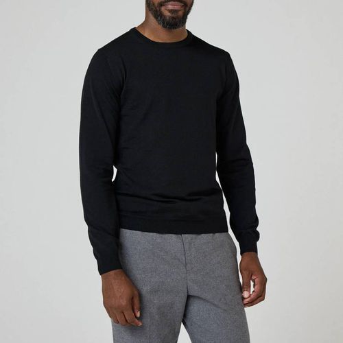 Black Camber Merino Wool Jumper - Oliver Sweeney - Modalova